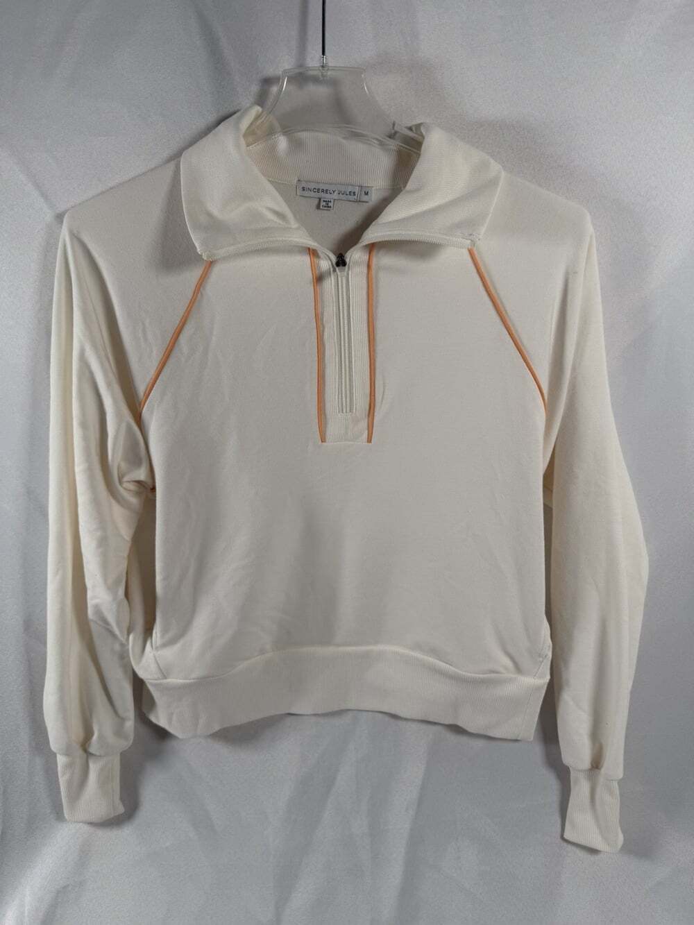 Sincerely Jules half-zip pullover sweatshirt Women’s Medium